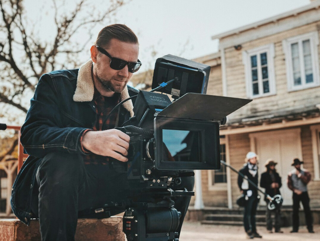 actor in film scene